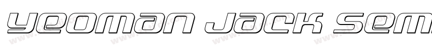 Yeoman Jack Semi Ita字体转换